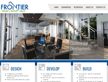 Tablet Screenshot of frontierdevelopmentgroup.com